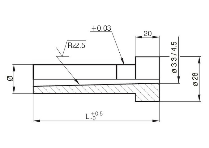 Bussole per iniezione plastica - Sprue bushings